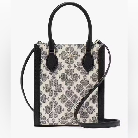 NWT Kate Spade Signature Spade Flower Mini Tote still in original packaging - Picture 1 of 9